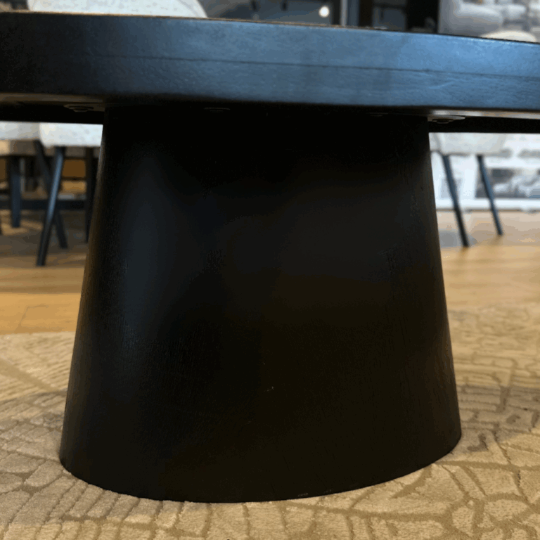 Zwart onderstel salontafel AIDA
